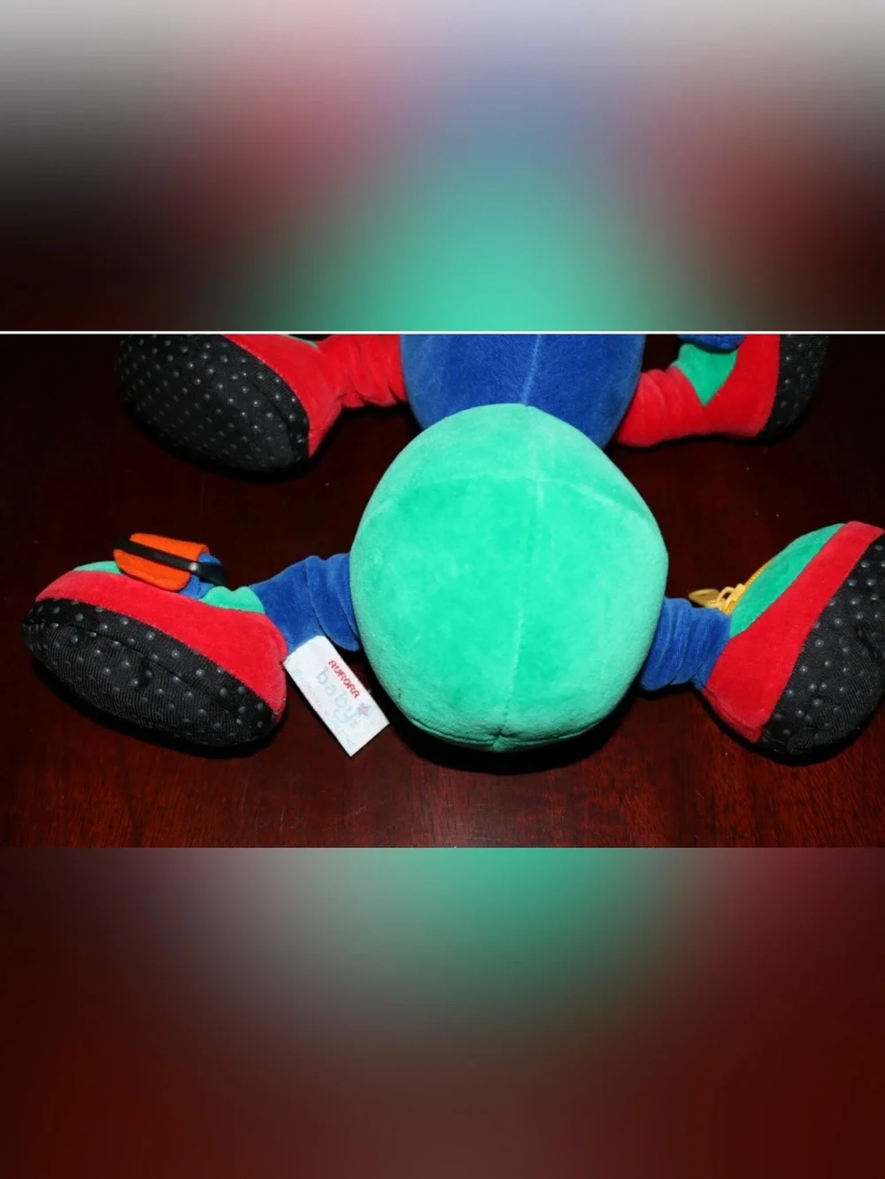 Learning Caterpillar Zip Button Snap Developmental Toy by Aurora Baby
